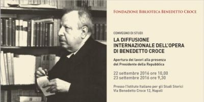 La diffusione internazionale dell'opera di Benedetto Croce _ programma convegno